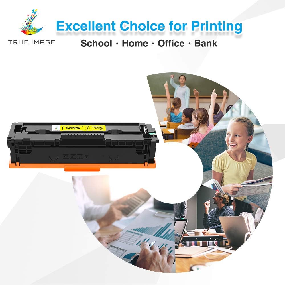 5-Pack Toner Cartridge for HP 202A CF500A O144536