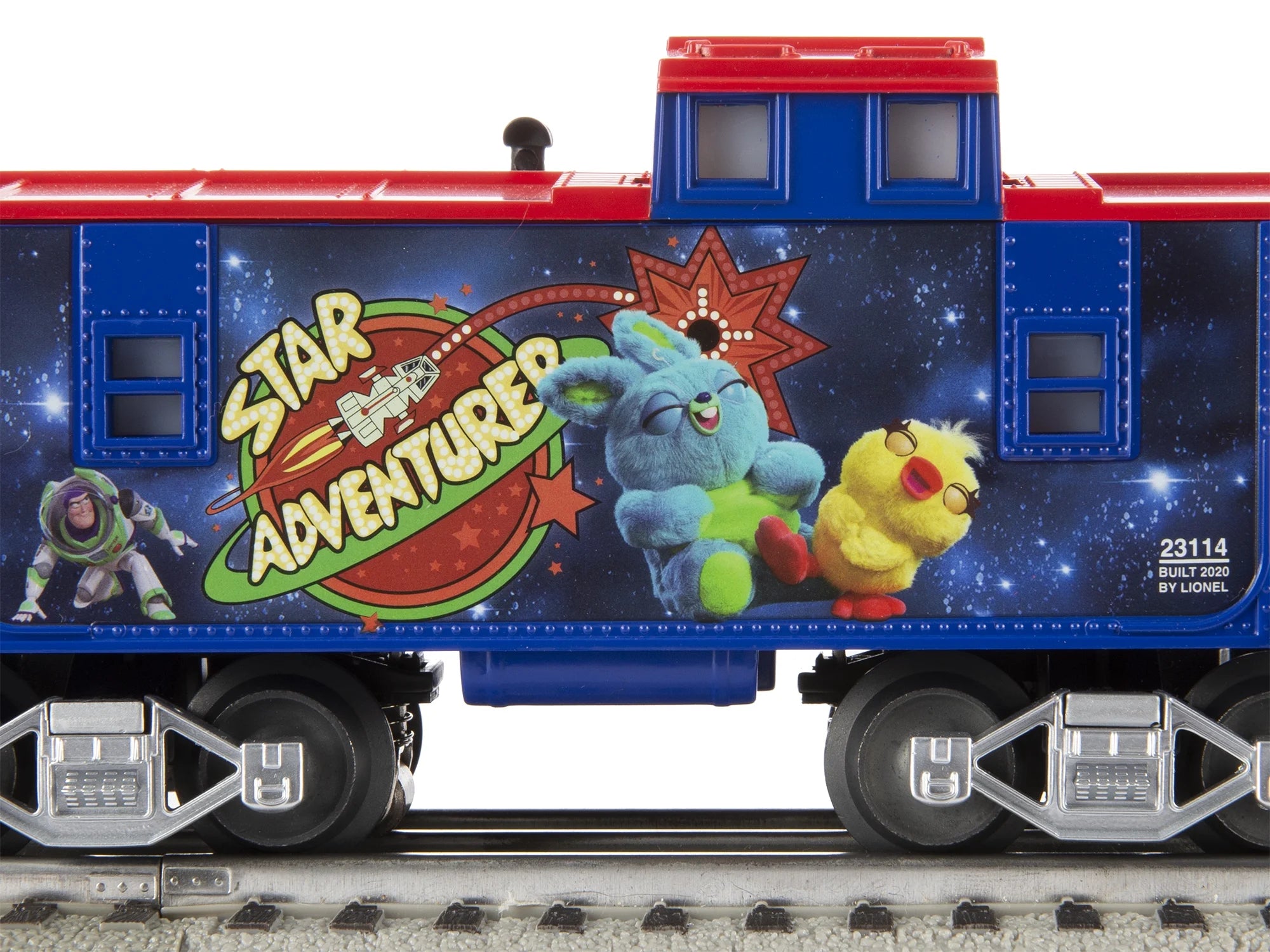 Electric O Gauge Model Train Set with Remote and Bluetooth Capability V8902