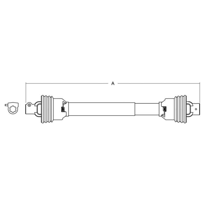 Rotary Cutter Driveline Assembly K95764