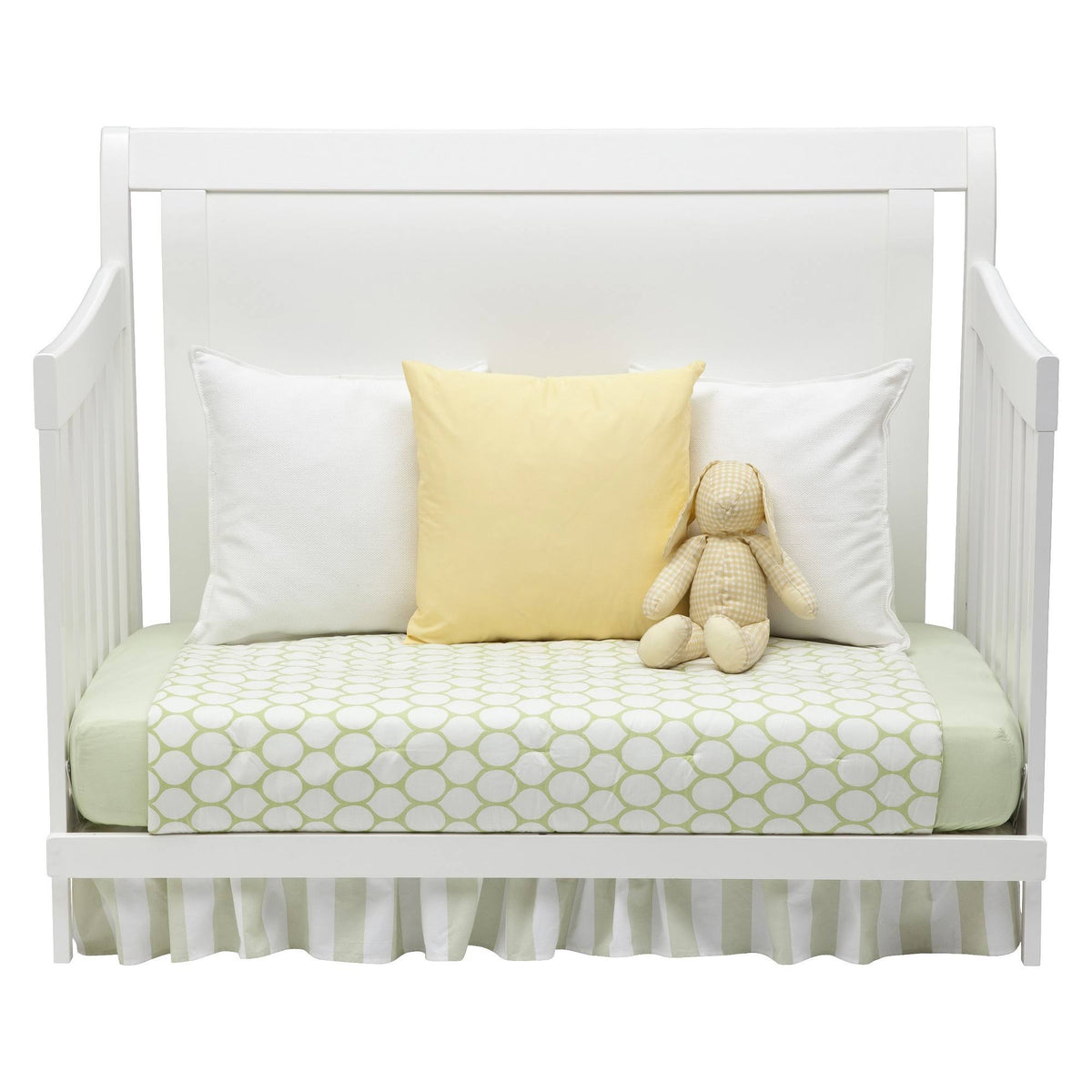 White Ambiance Crib V96201