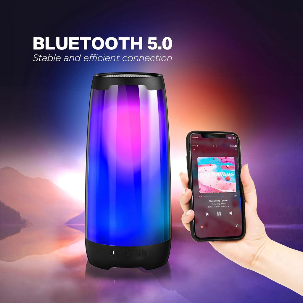 Portable Wireless Bluetooth Speaker with LED Lighting T5064