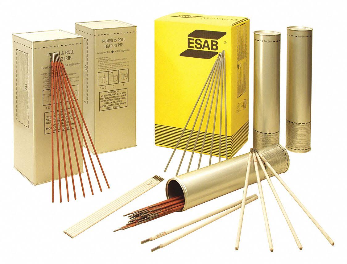 14 in Carbon Steel Welding Electrode with 1/8 in Dia. W5615