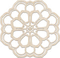 Mandala Wooden Wall Art, 11.4 X 11.4 X 0.1 R77917