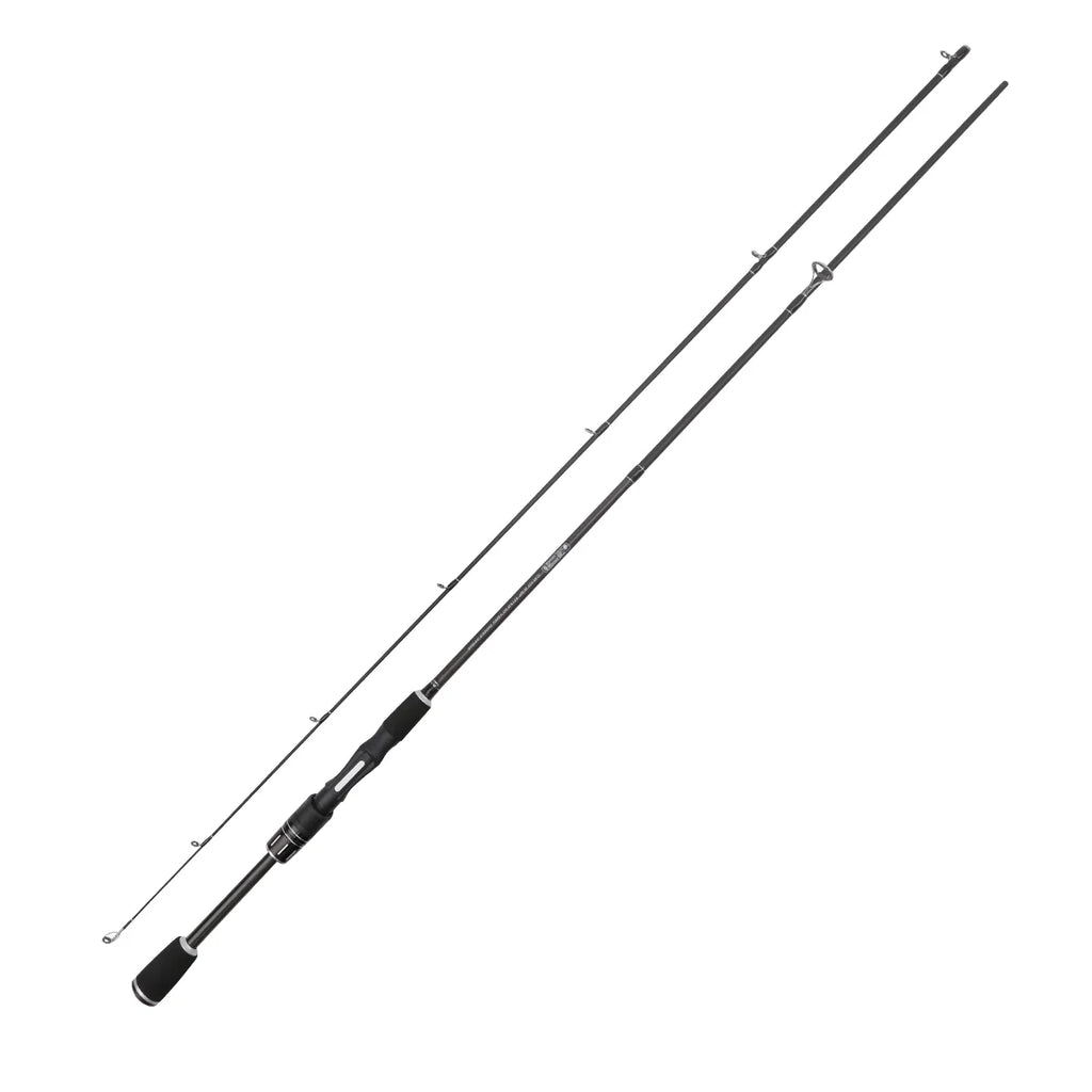 6'6" 2 pieces fast light spinning fishing rod E140