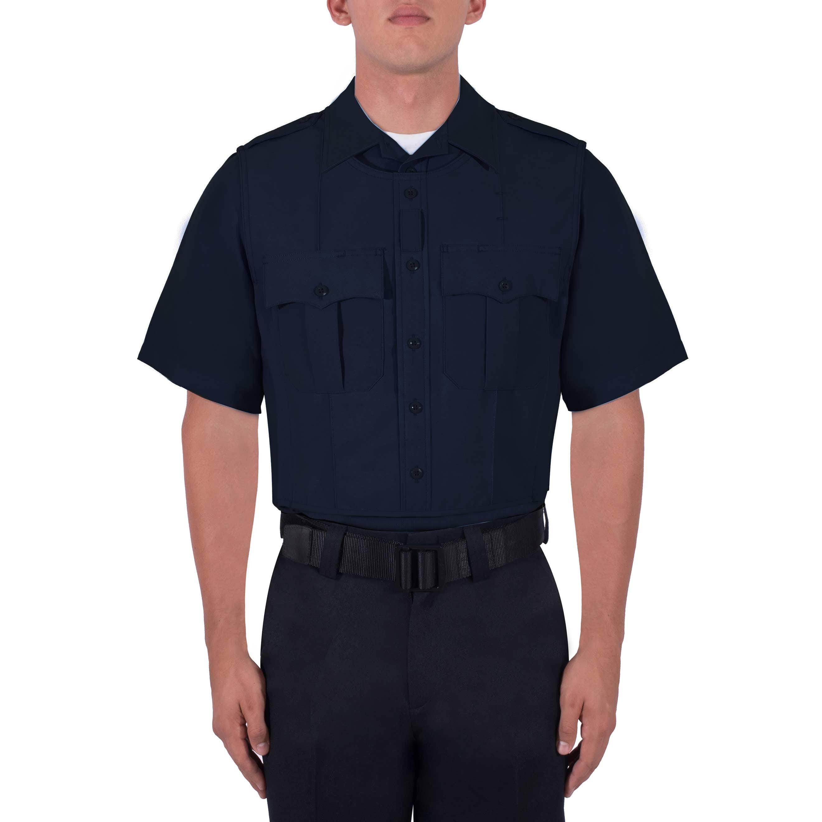 Black Wool Body Armor Outer Carrier P7931