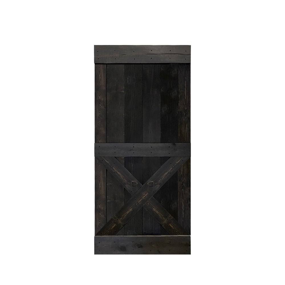Solid Knotty Pine Wood Interior Sliding Barn Door Slab M425