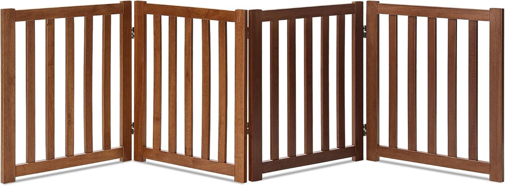 Oak Wood Foldable Pet Gate O7125