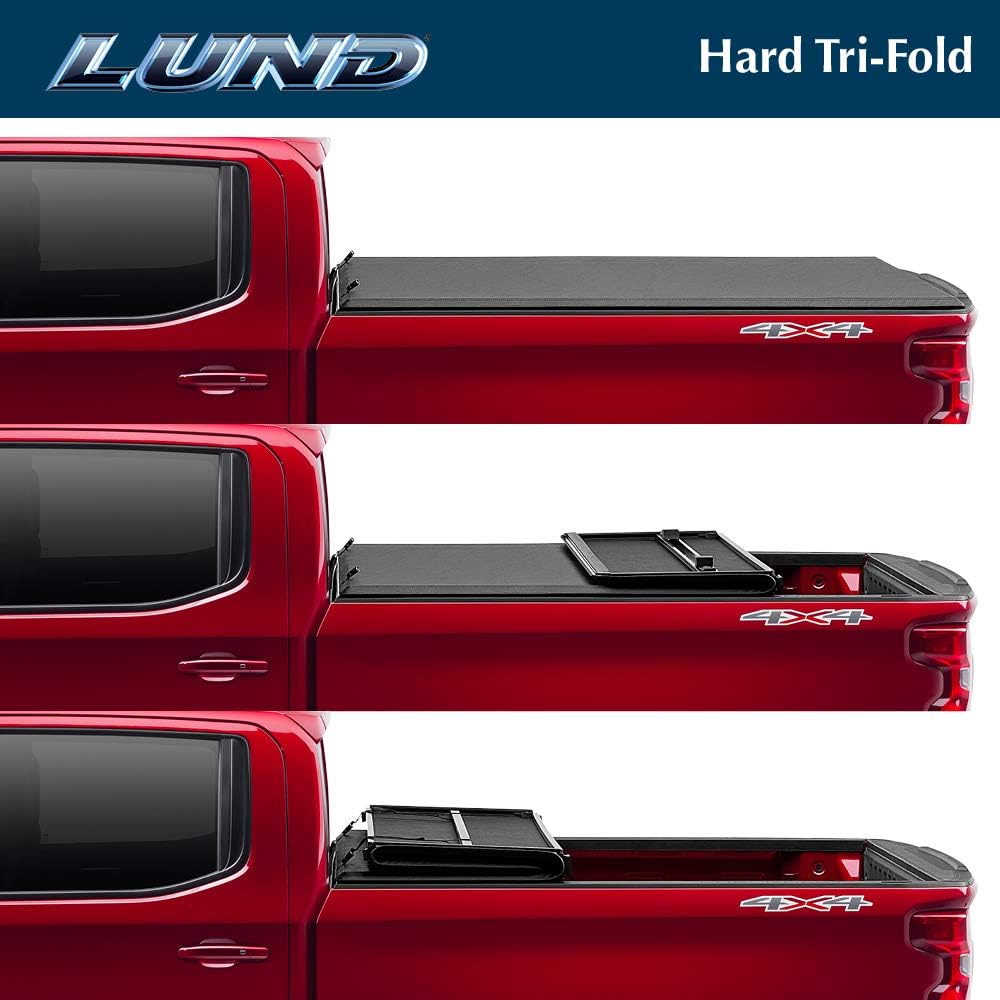 Hard Tri-Fold Truck Bed Tonneau Cover I10665