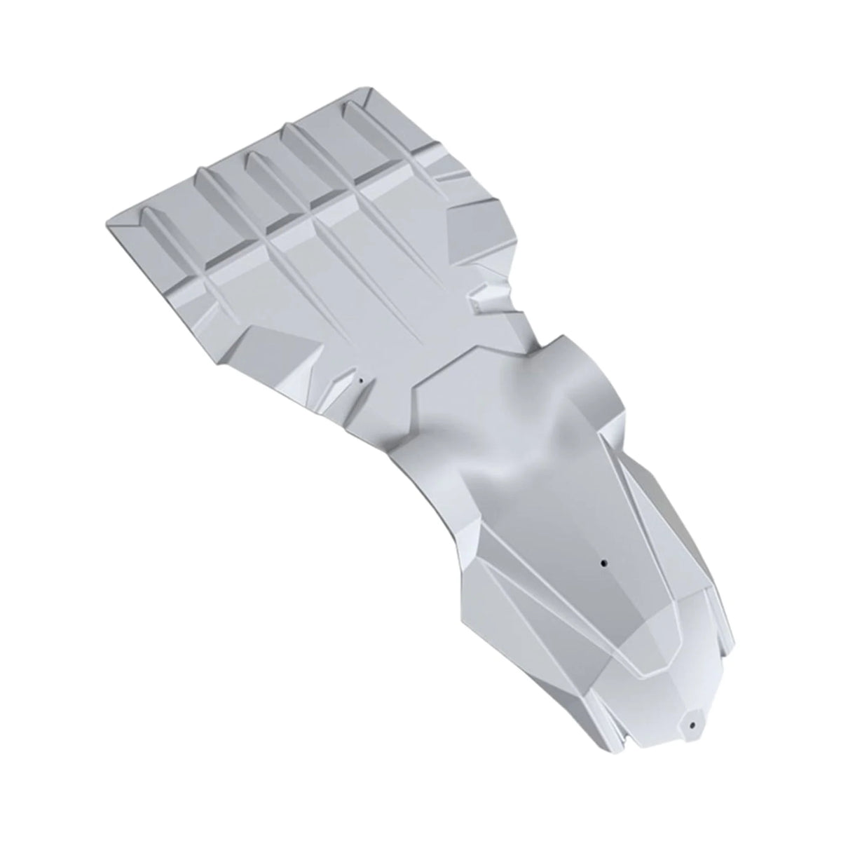 White Ultimate Skid Plate Snowmobile E619