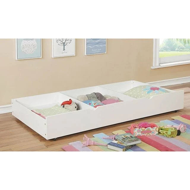 White Trundle Dresser Q1057
