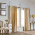 Solid Grommet Double Width Window Panel 120x22 / Sand I337