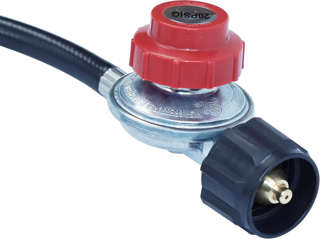 Cast Iron Burner Assembly with High Pressure Regulator and Hose, Pack of 2 Z718568