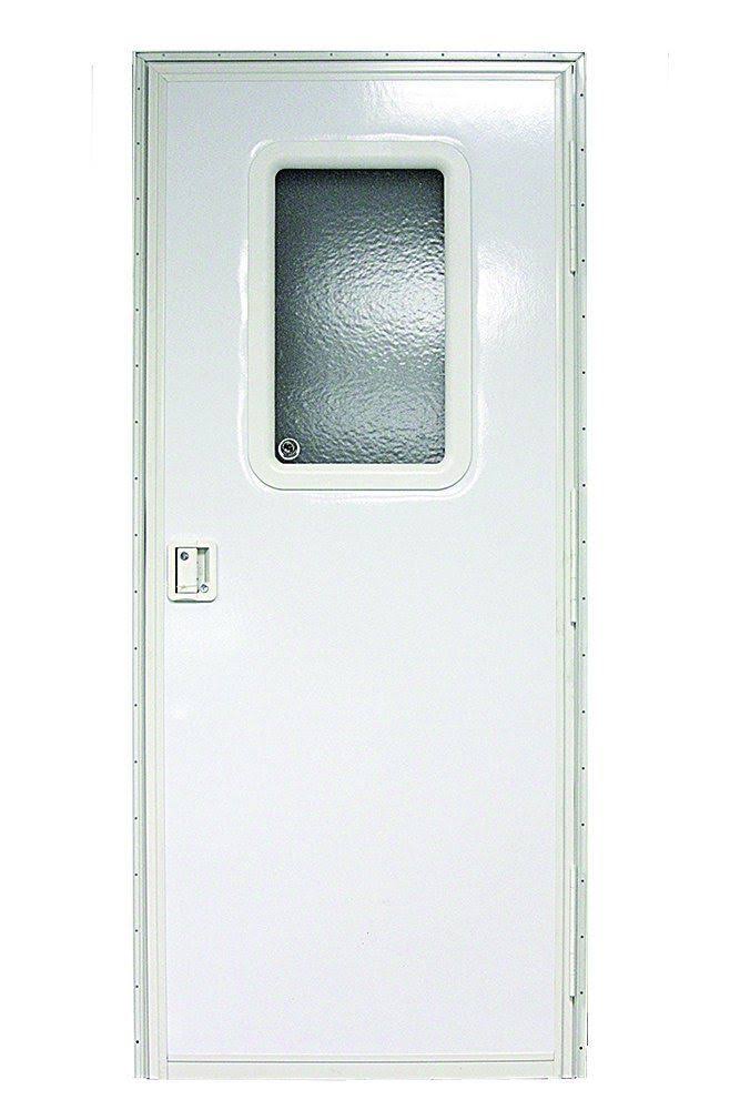 24x22 x 70x22 Polar White RH Square Entry Door U5998