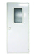 24x22 x 70x22 Polar White RH Square Entry Door U5998