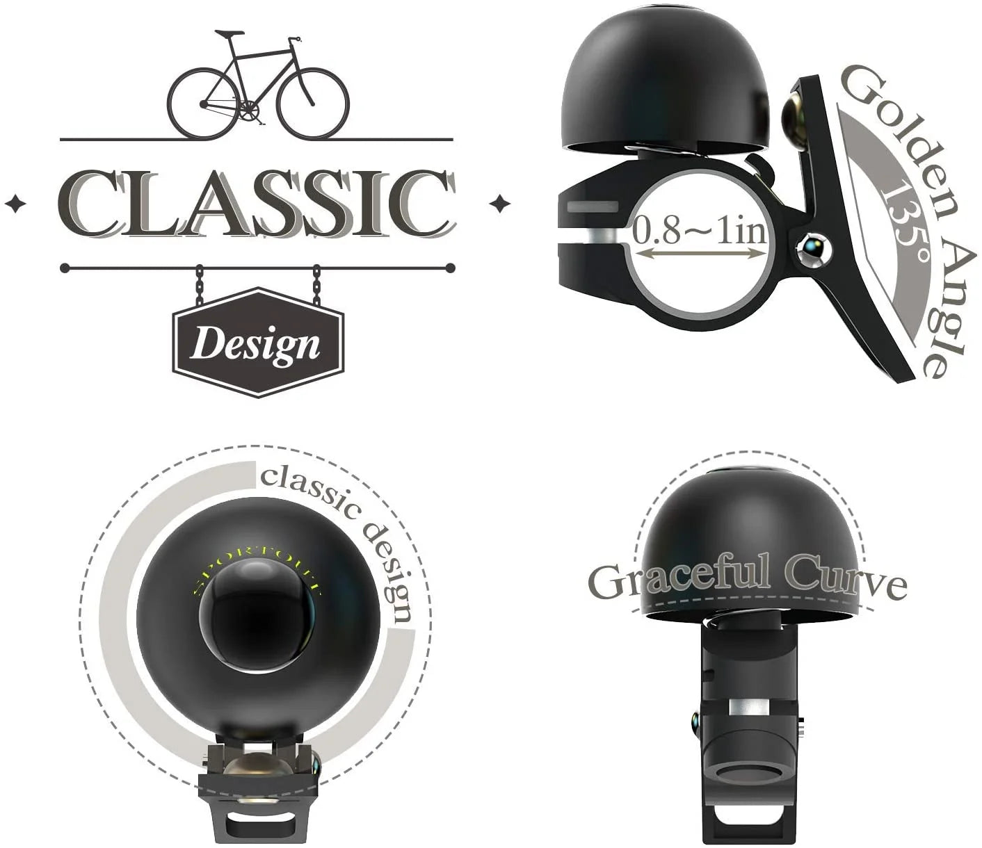 Copper Alloy Bike Bell D381715