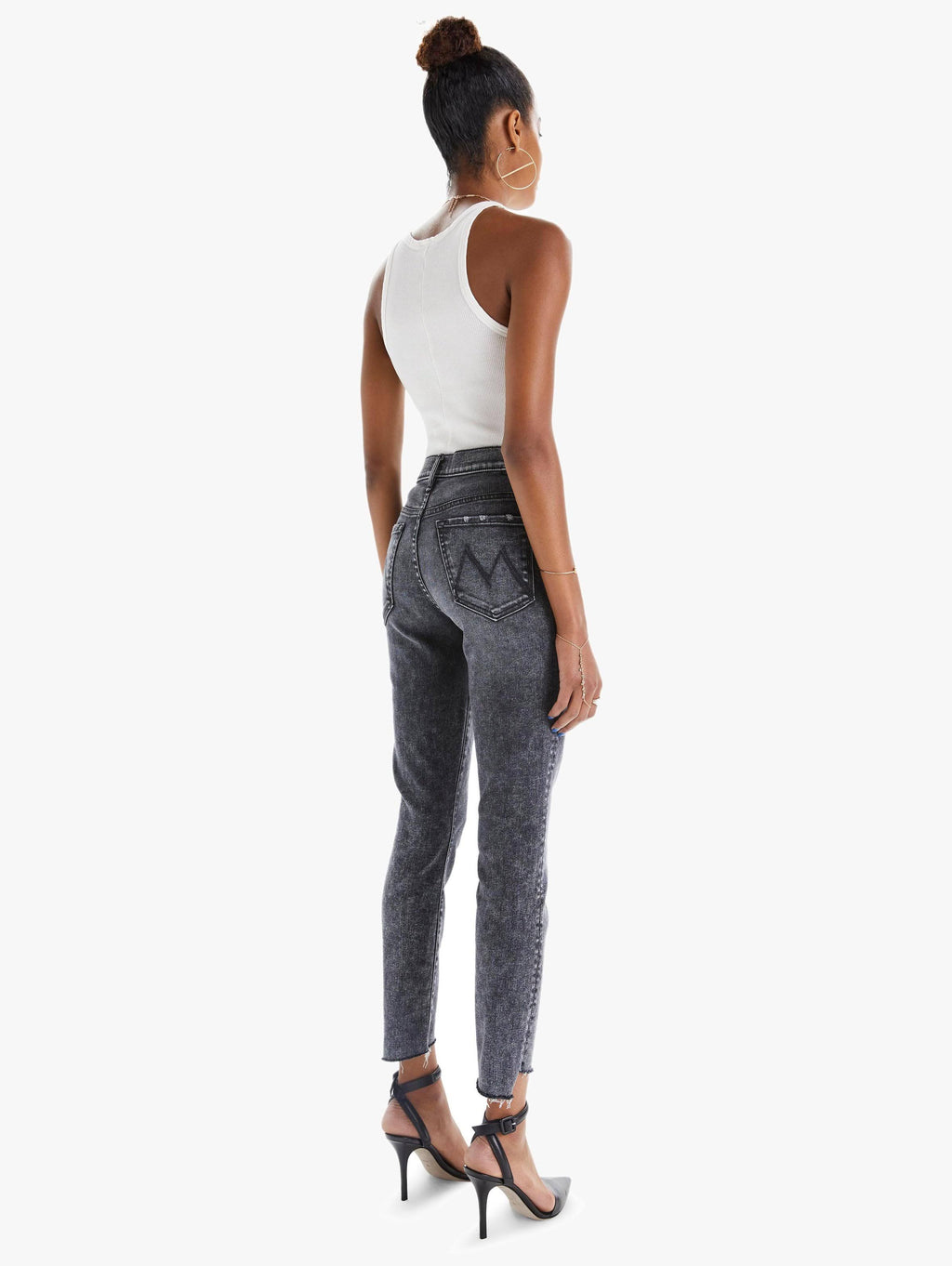 Stunner Zip Ankle Step Fray Trn / 25 H8198