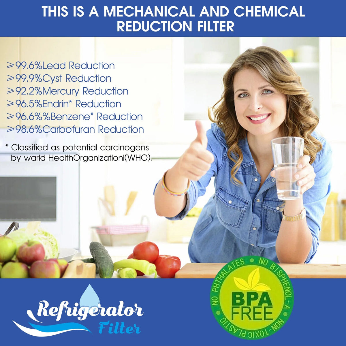 8 PCS Refrigerator Water Filter S788
