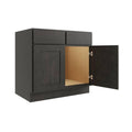 30x22 W Sink Base Cabinet, Smoky Grey S16959