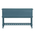 Navy Blue 2 Drawers Console Table E851