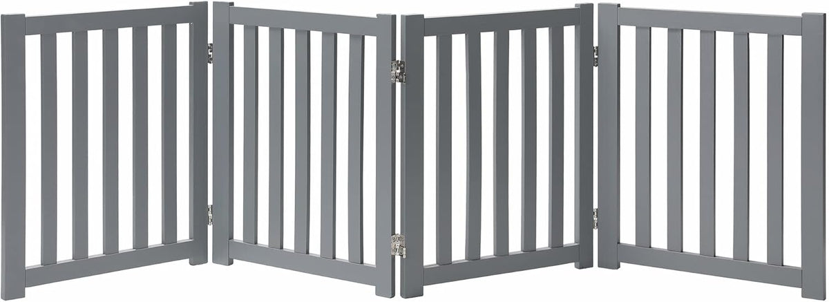 Oak Wood Foldable Pet Gate O7125
