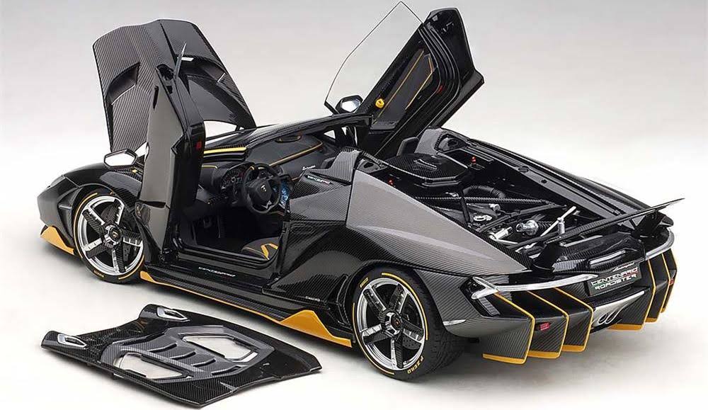 1:18 Scale Lamborghini Centenario Roadster W1692