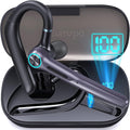 Bluetooth Headset with Charging Case, Dual Mic Noise Cancelling, Pack of 2 J2046