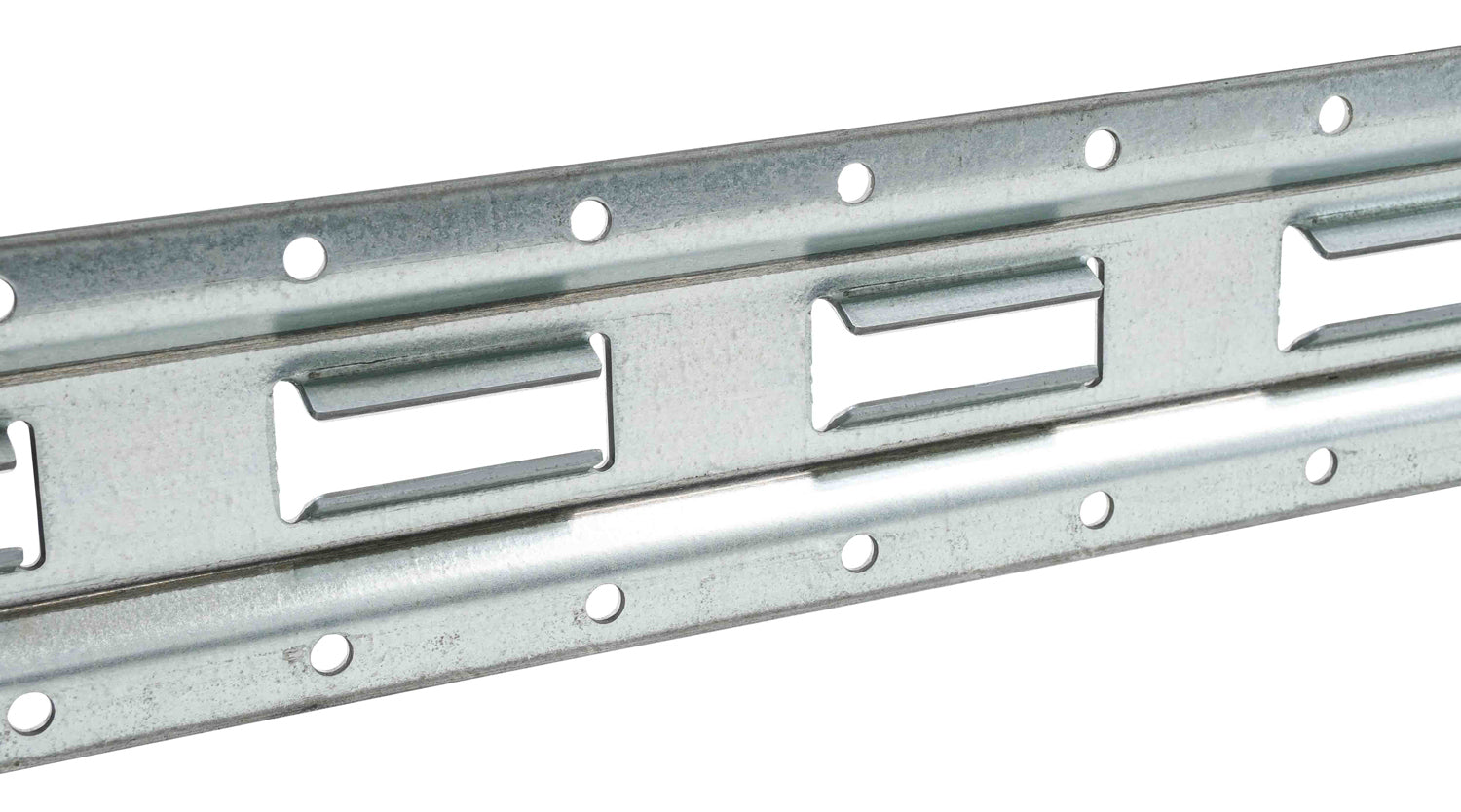 (8 Pack) 5' Vertical Galvanized Steel Bolt-On E-Track Tie-Down Rail W164613