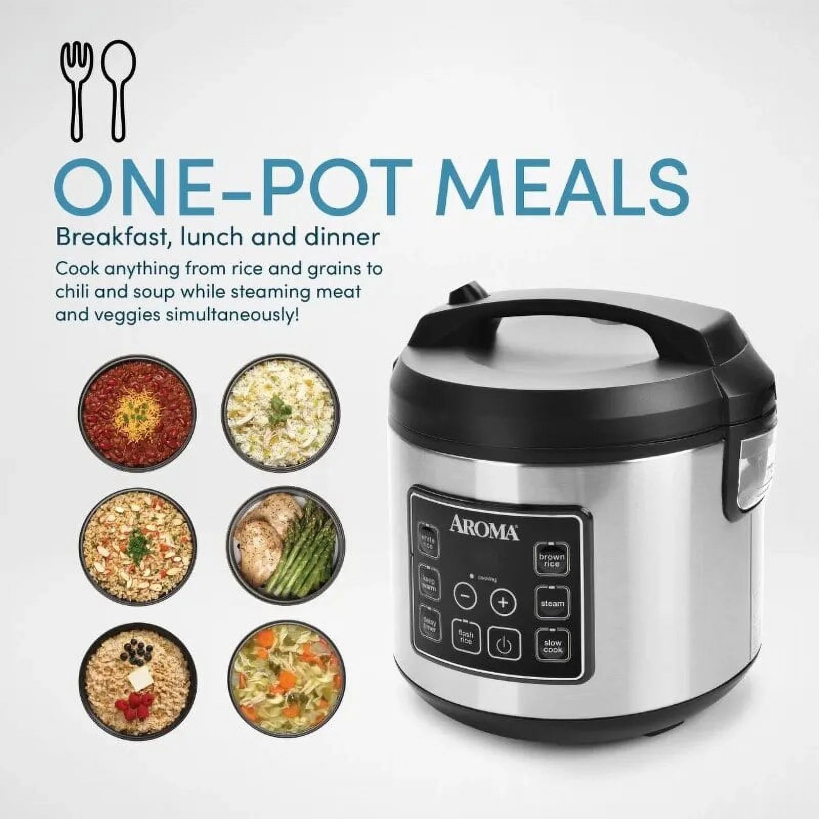 20-Cup Programmable Rice & Grain Cooker and Multi-Cooker B366