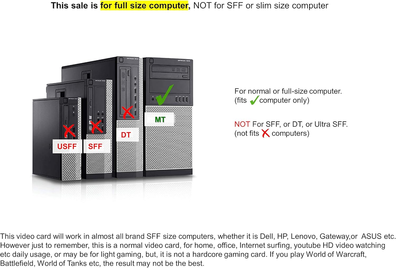 AMD Radeon HD 7350 512MB Graphics Card Dual DVI N958791