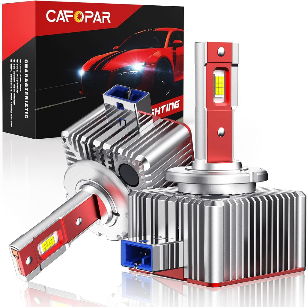 D8S LED Headlight Bulbs 100W 6000K Super White 12000LM Canbus Ready C5906
