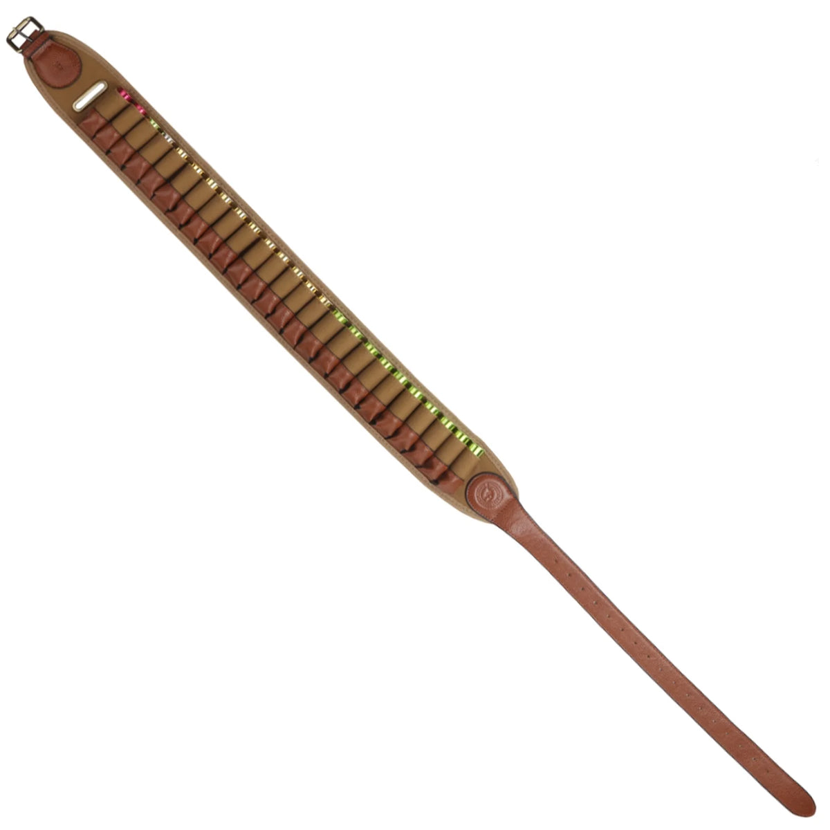 Brown Canvas Shot Shell Ammo Holder H932