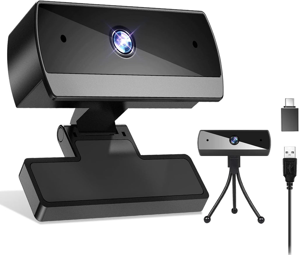 4K Webcam with Microphone, Auto Focus, USB, Pack of 2 P93107