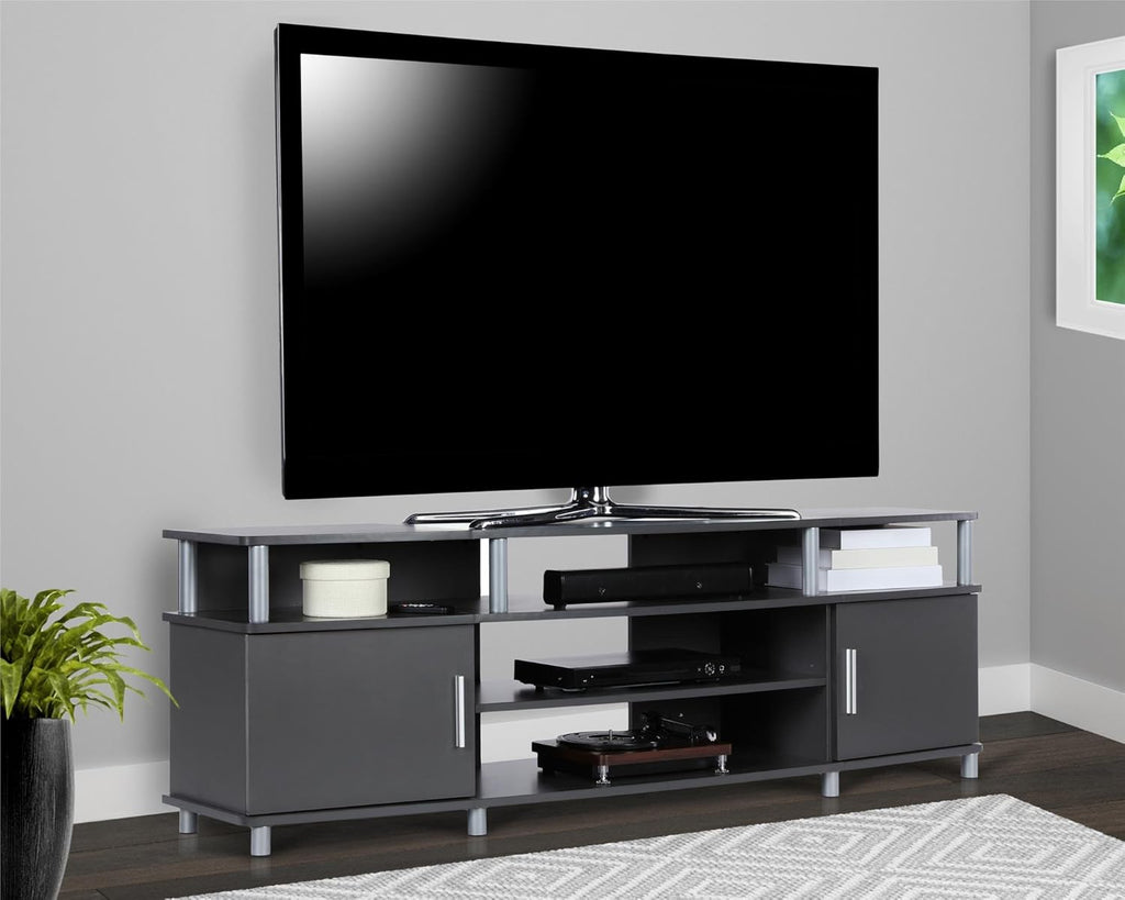 Cherry Electric Fireplace TV Console E746