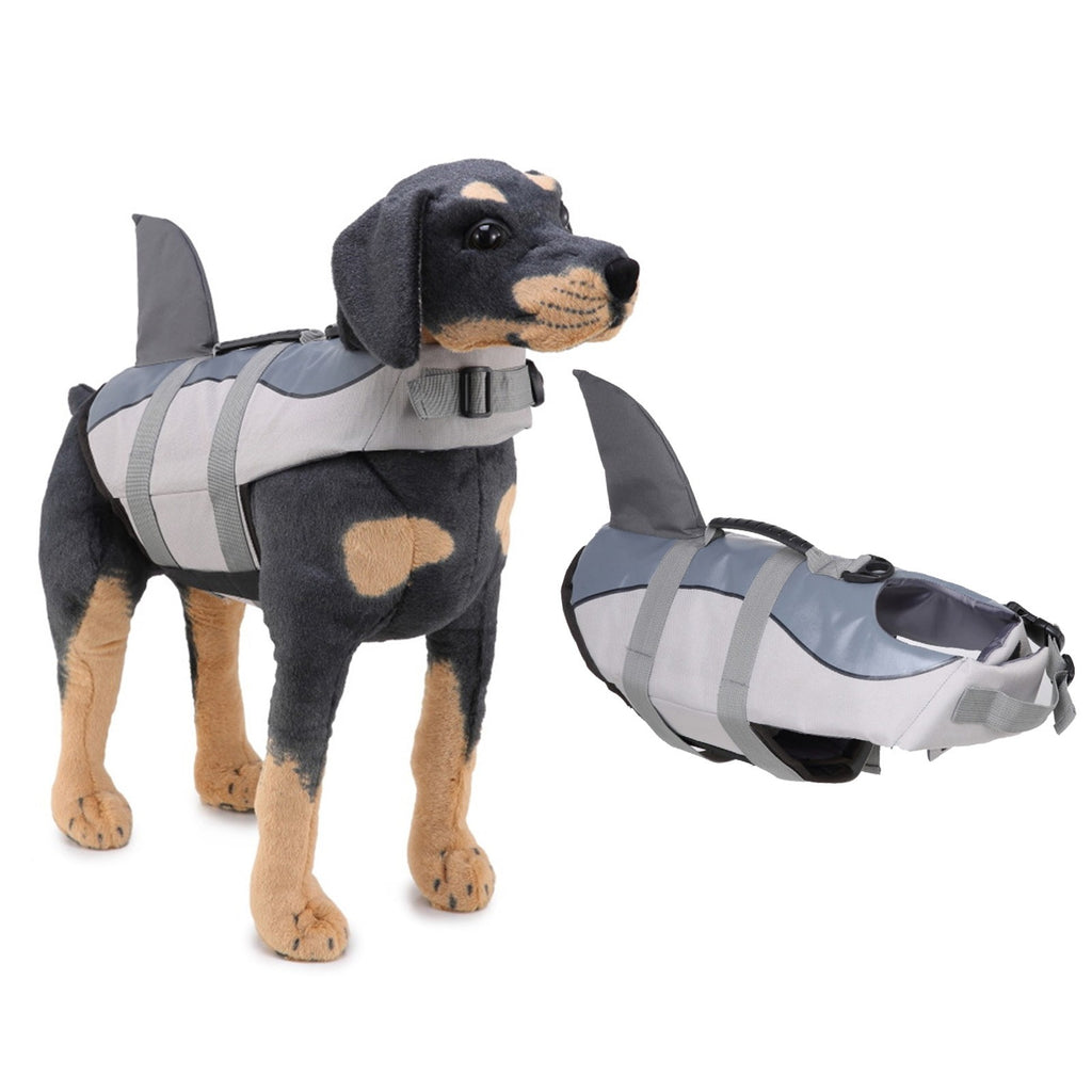 Shark Tear-Proof Adjustable Pet Jacket With Rescue Handle X588