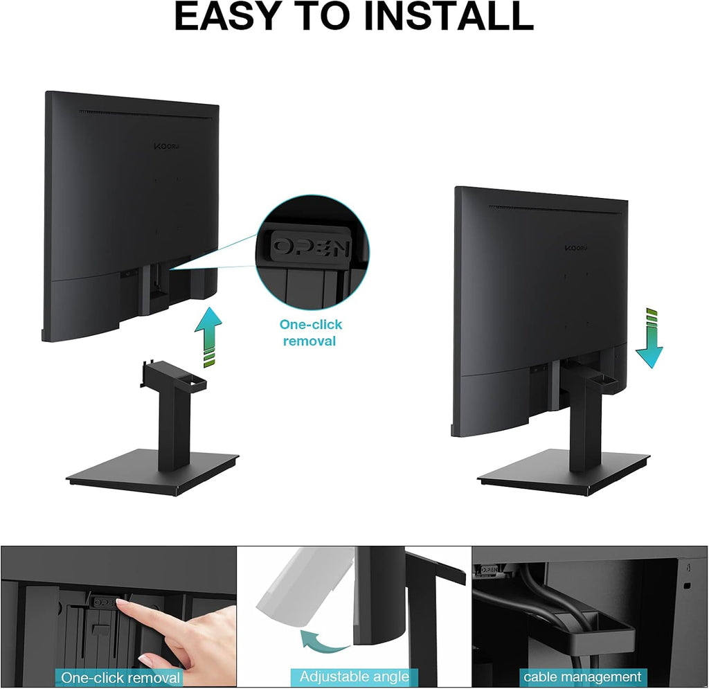 24 inch IPS FHD 1080p LED Monitor, 75Hz, Black X415764