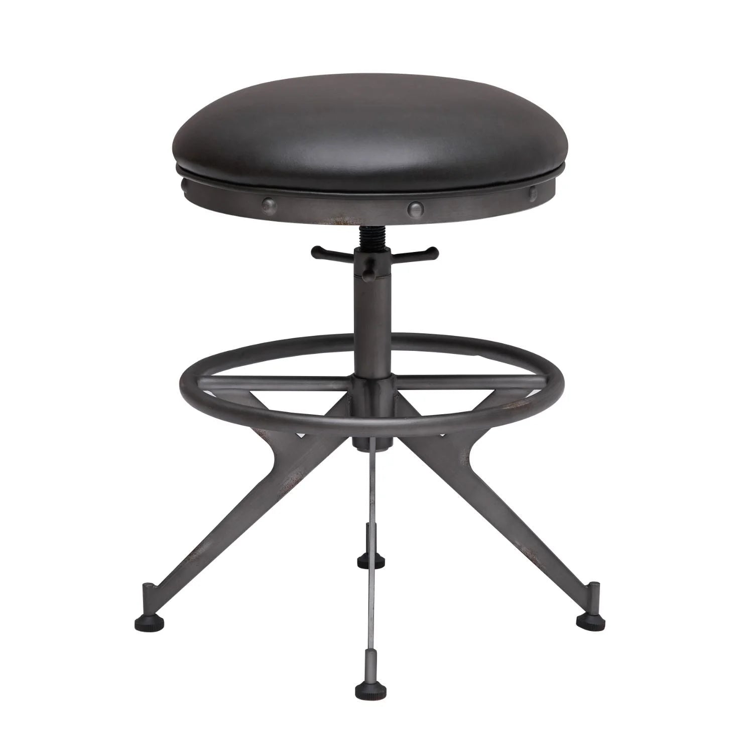 Charcoal Brown Desk Stool D71388