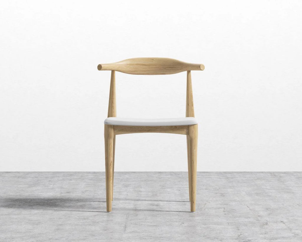 Chartreuse Walnut Stain Elbow Chair N41070