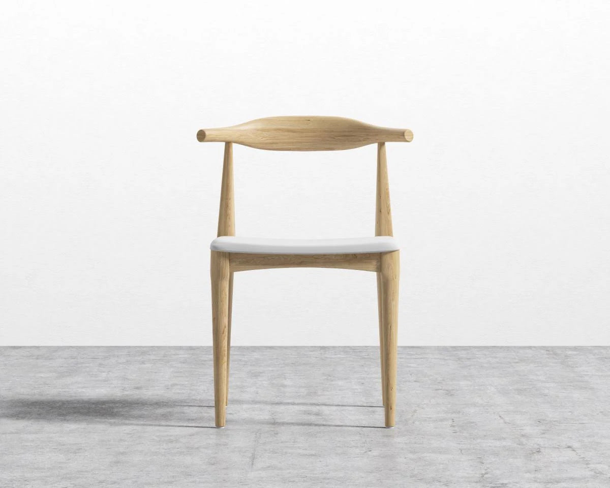 Chartreuse Walnut Stain Elbow Chair N41070