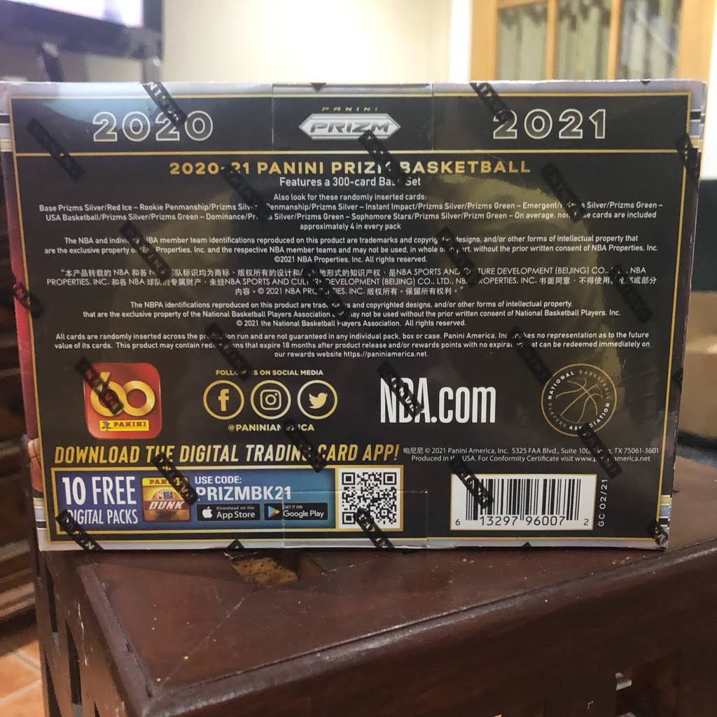 Panini Prizm Mega Box H749928