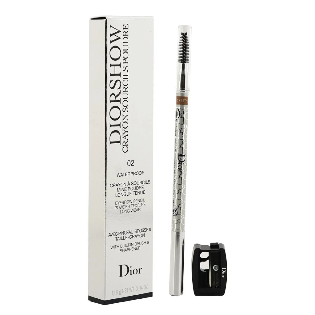 Waterproof Crayon Sourcils Poudre - # 02 Chestnut 1.19g/0.04oz T71403