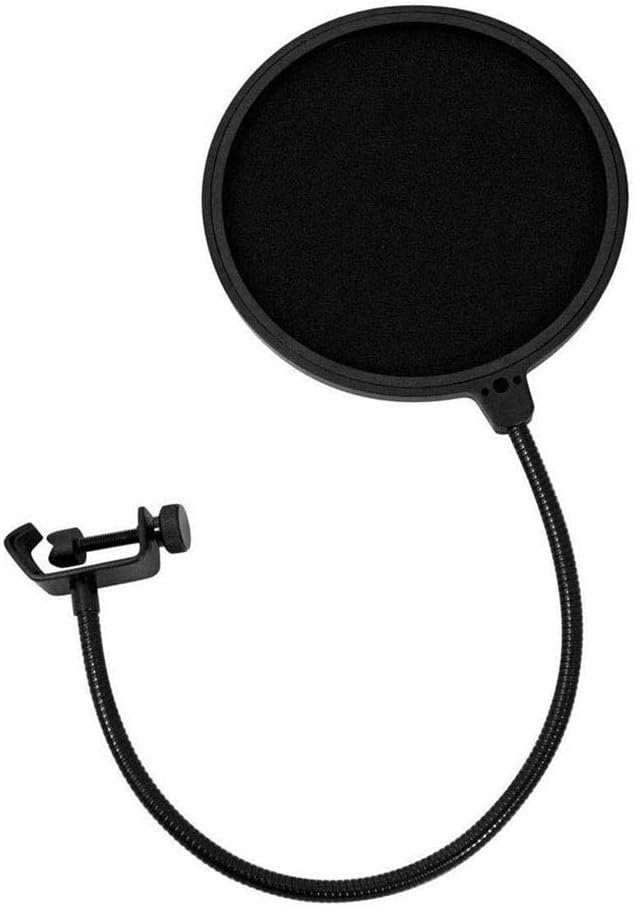 Blue Blackout XLR Condenser Microphone Bundle with Monitor Headphones, Pop Filter & XLR Cable Q71141