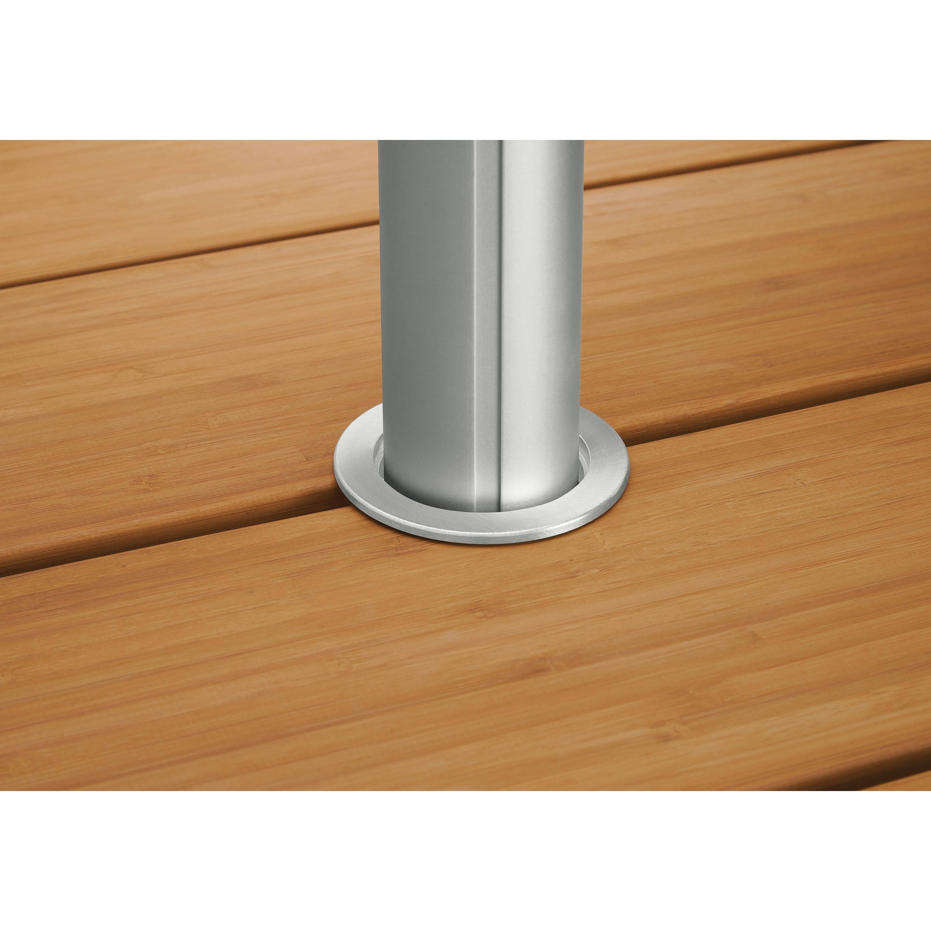 Grey Recycled HDPE Patio Table X157433