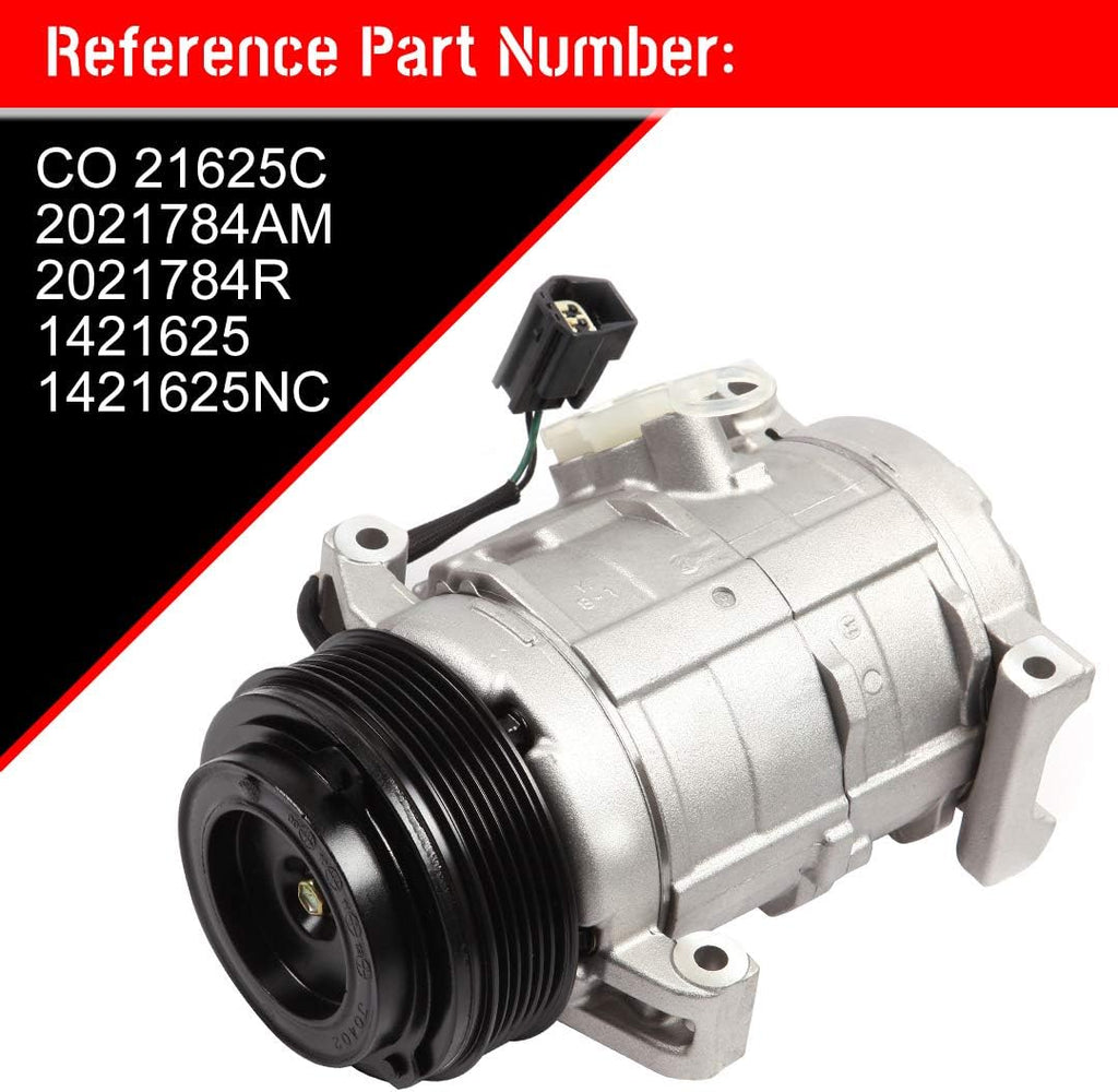 Air Conditioning Compressor Assembly 2007-2012 S3370