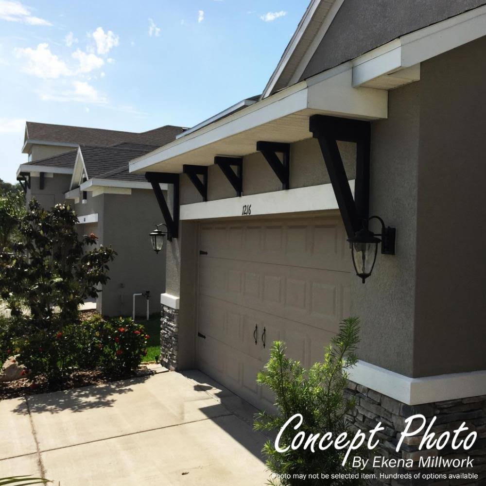 Western Red Cedar Traditional Block Bracket H53006