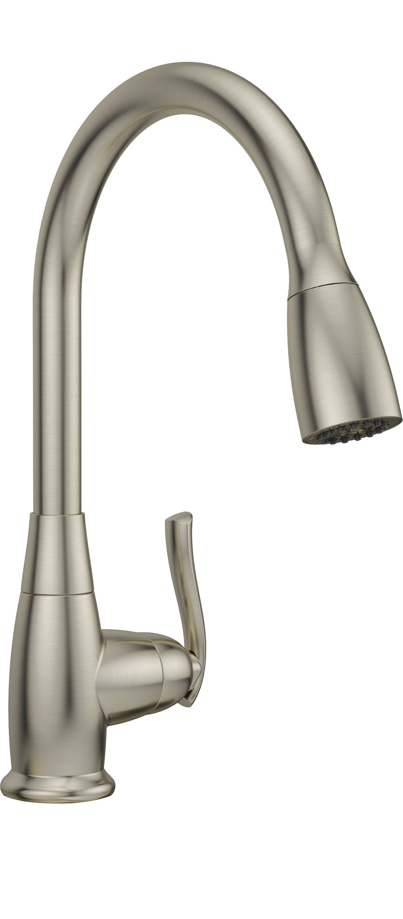 High Arch Gooseneck Pull-Down Kitchen Faucet O84079