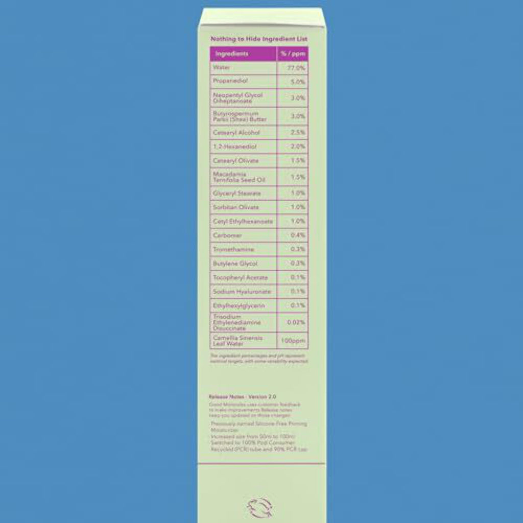 Lightweight Daily Moisturizer Facial Lotion with Macadamia Oil and Shea Butter G805