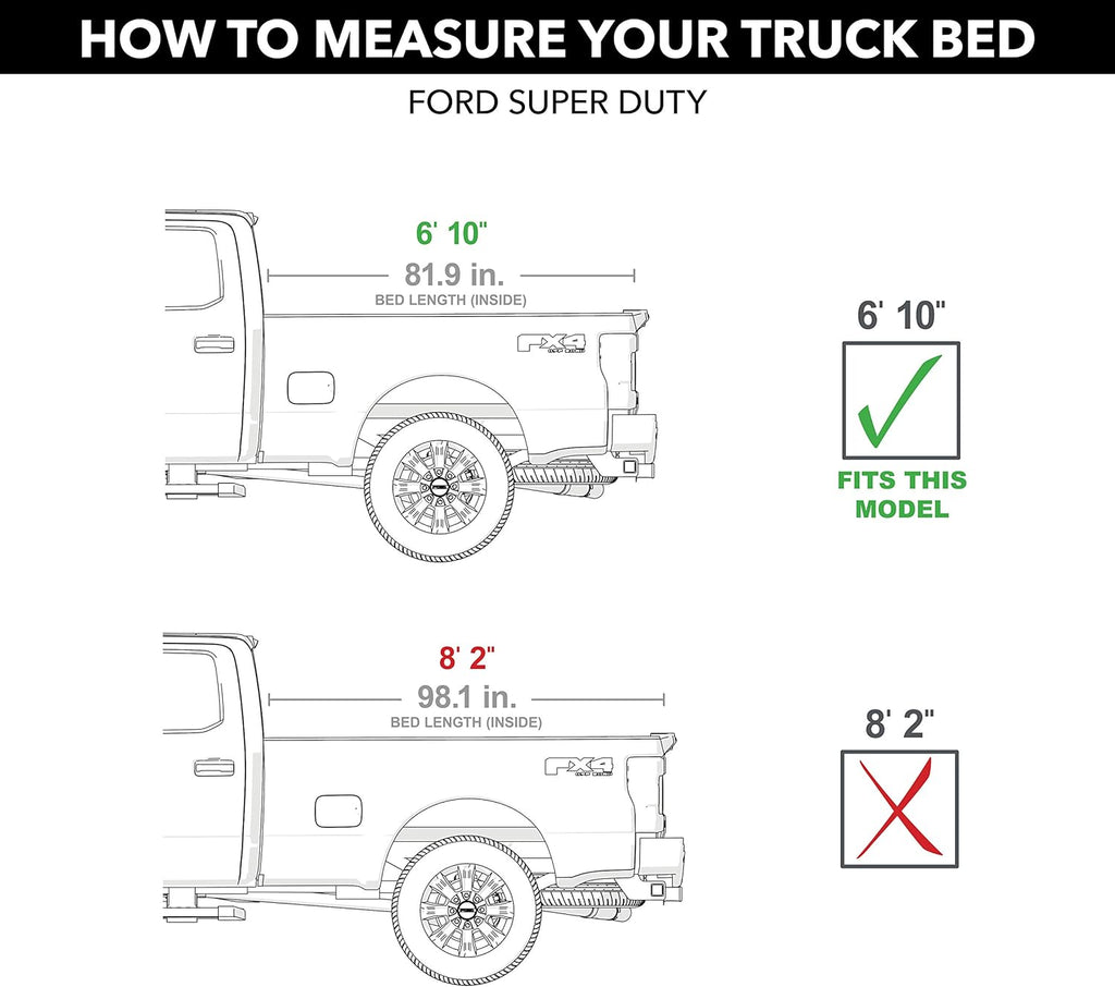 Hard Tri-Fold Truck Bed Tonneau Cover I10665