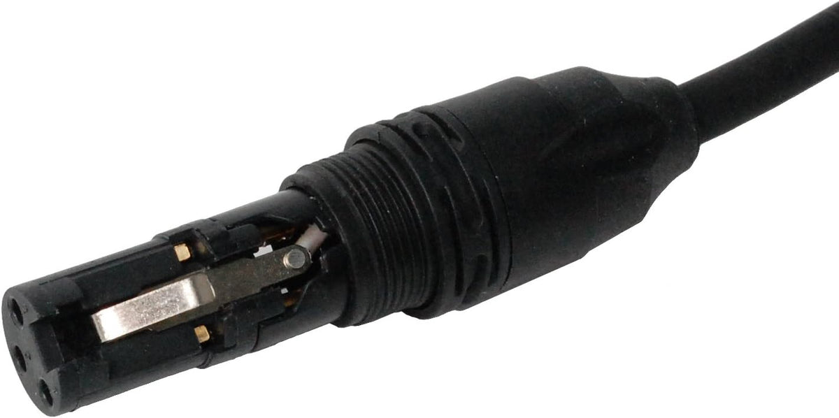 Black 100 ft XLR Microphone Cable P4773