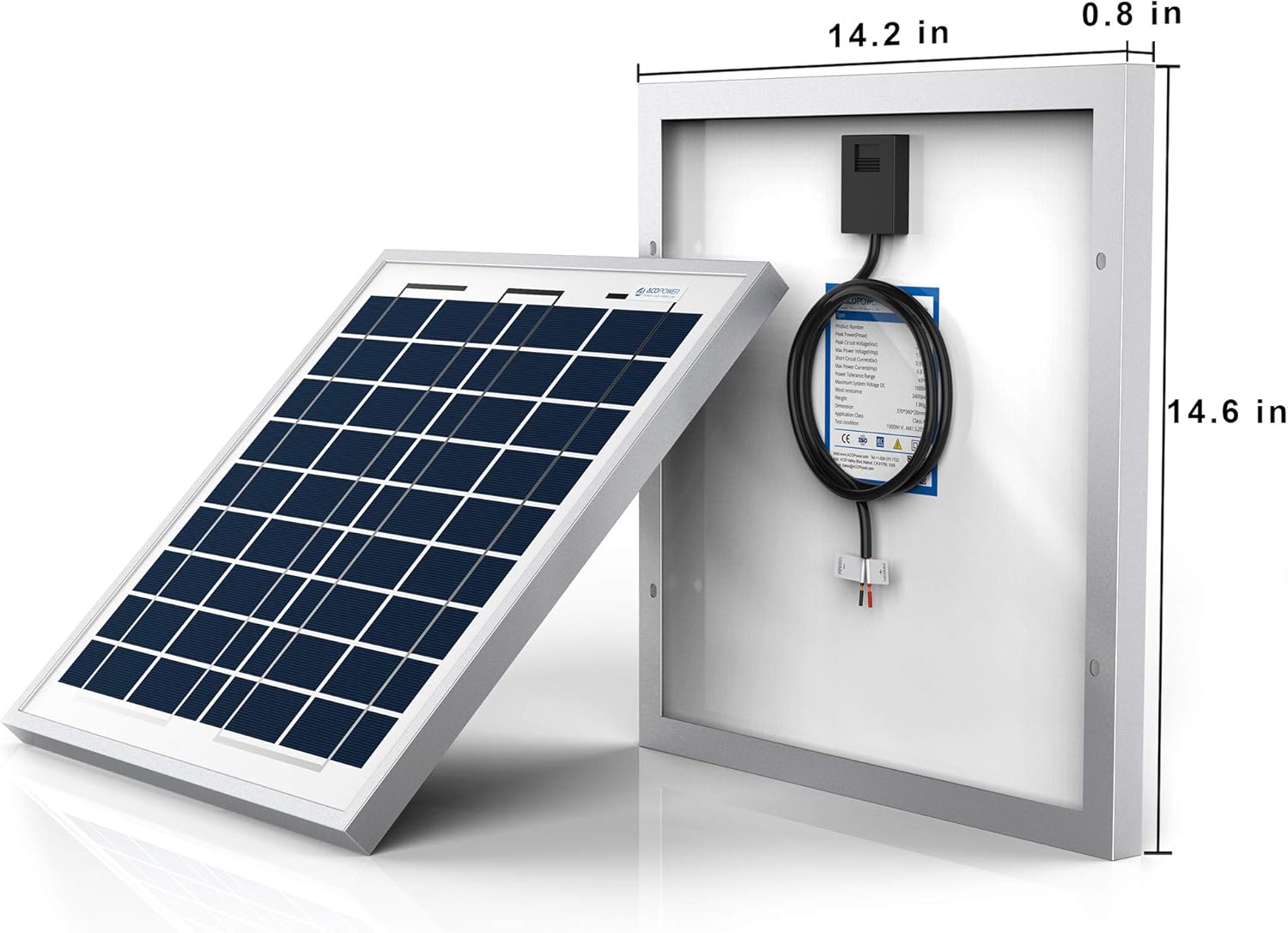 25 Watts Solar Panel Kit Pack of 2 L462
