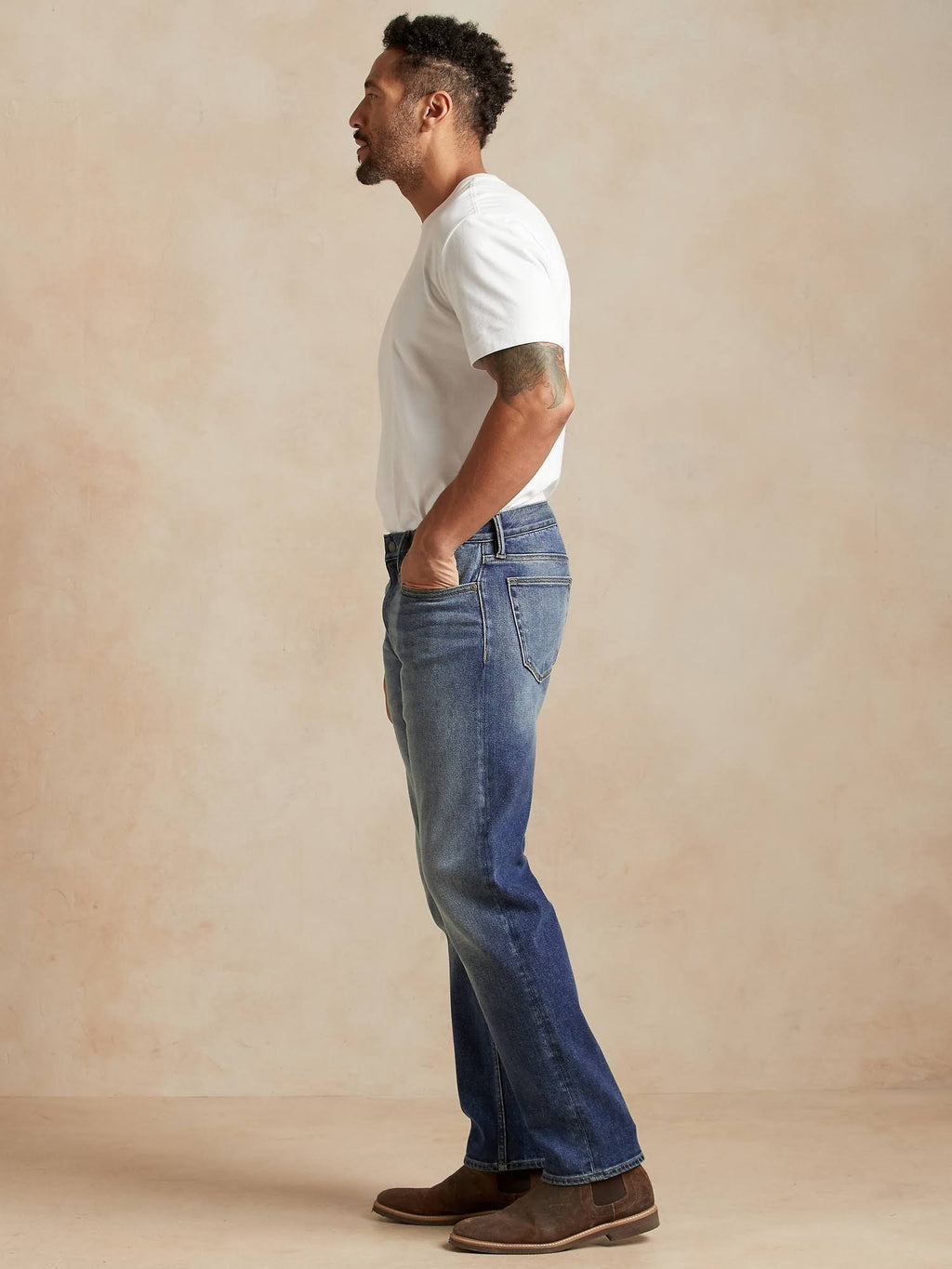 Straight Legacy Jean Medium Wash Tall Size 32W 36L D782978